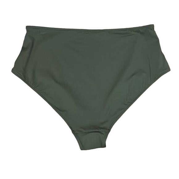 Everlane The High-Rise Hipster Bottom in Beech Olive Green L NWT - Picture 6 of 7